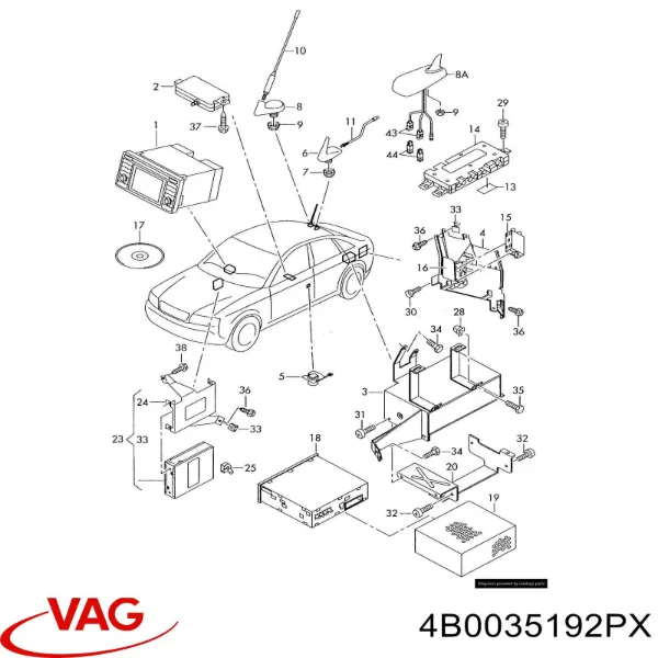 4B0035192P VAG - repuestos VAG a precio barato