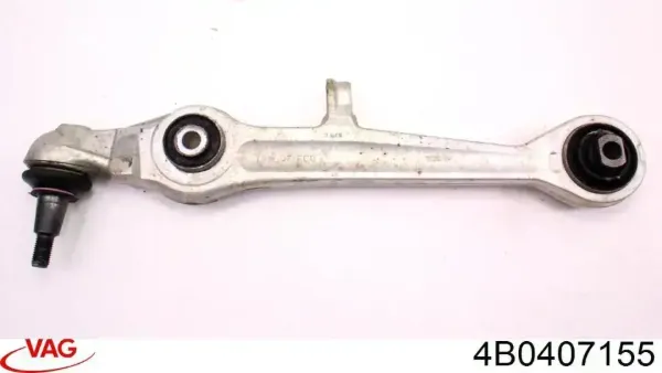 Brazo inferior derecho de la suspensión delantera 4B0407155 VAG