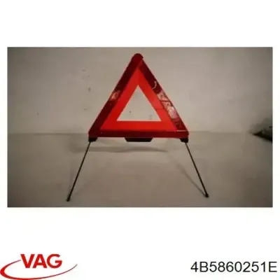 Triángulo de advertencia VAG 4B5860251E