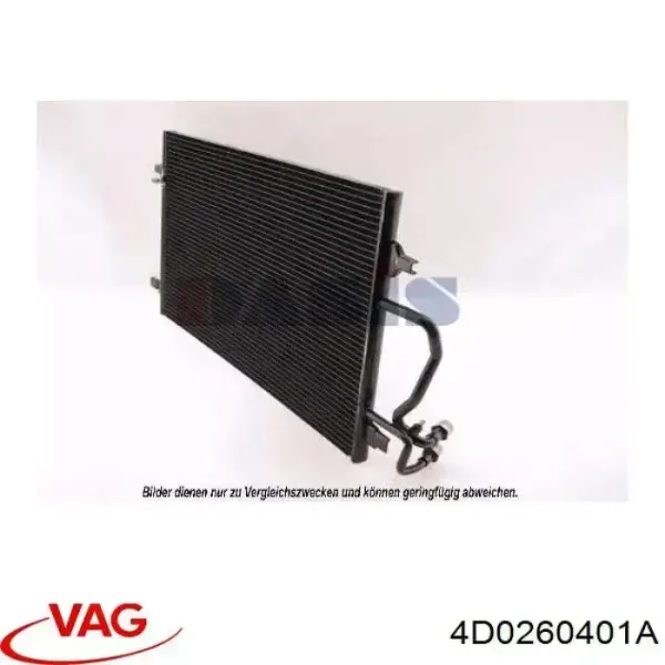 Condensador aire acondicionado 4D0260401A VAG
