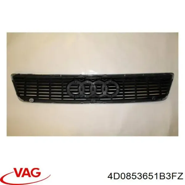 Rejilla de radiador 4D0853651B3FZ VAG