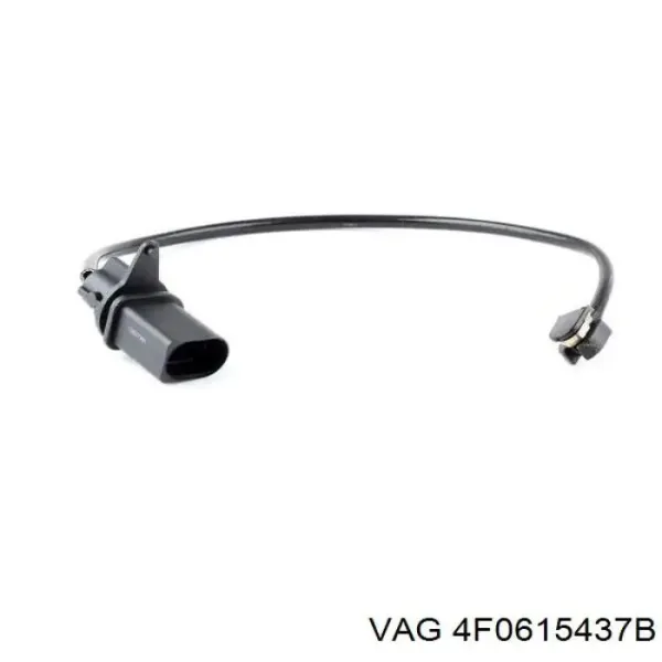 Sensor de desgaste de las pastillas de freno delanteras 4F0615437B VAG