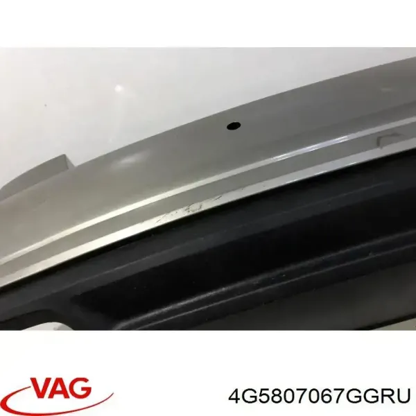 Parachoques trasero 4G5807067GGRU VAG
