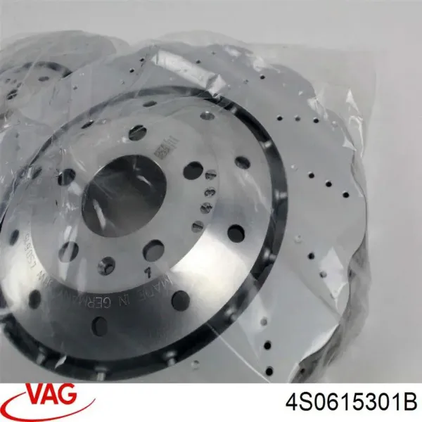 Disco de freno 4S0615301B VAG