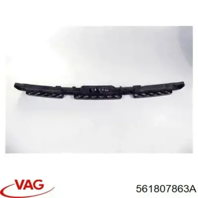 Soporte de parachoques trasero central VAG 561807863A