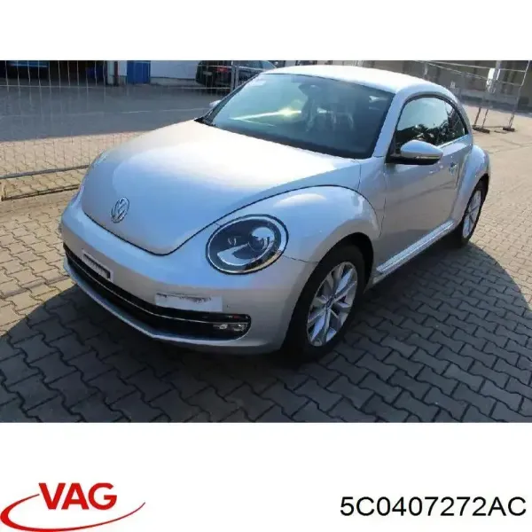 Árbol de transmisión delantero derecho 5C0407272AC VAG