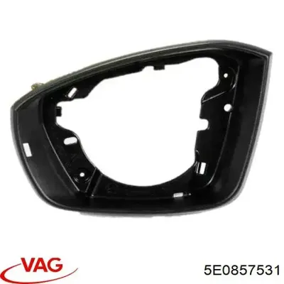 Carcasa del espejo retrovisor VAG 5E0857531