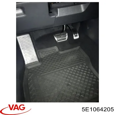 Revestimiento de pedal, juego VAG 5E1064205