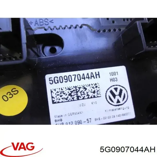 Unidad de control aire acondicionado 5G0907044AH VAG