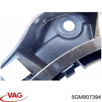 Soporte de guía para parachoques trasero, derecho VAG 5GM807394