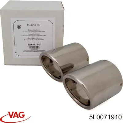 Cola de escape VAG 5L0071910