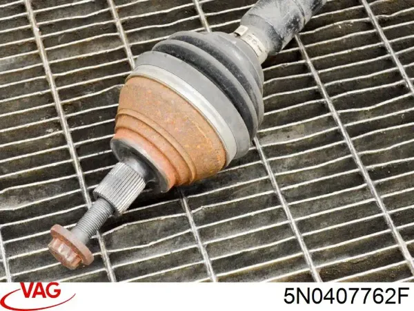 Árbol de transmisión delantero derecho 5N0407762F VAG