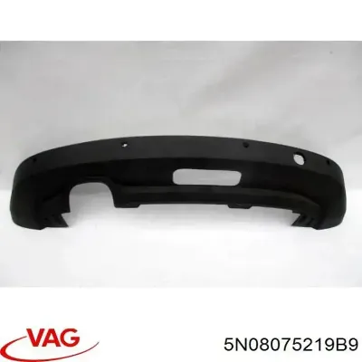 Alerón parachoques trasero VAG 5N08075219B9