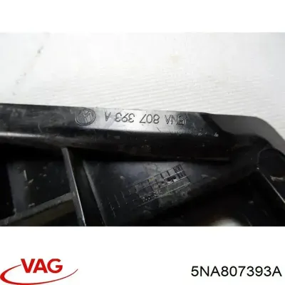 Soporte de parachoques trasero izquierdo VAG 5NA807393A