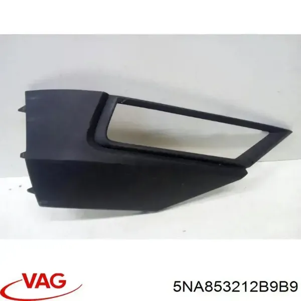 Embellecedor de faro antiniebla derecho 5NA853212B9B9 VAG