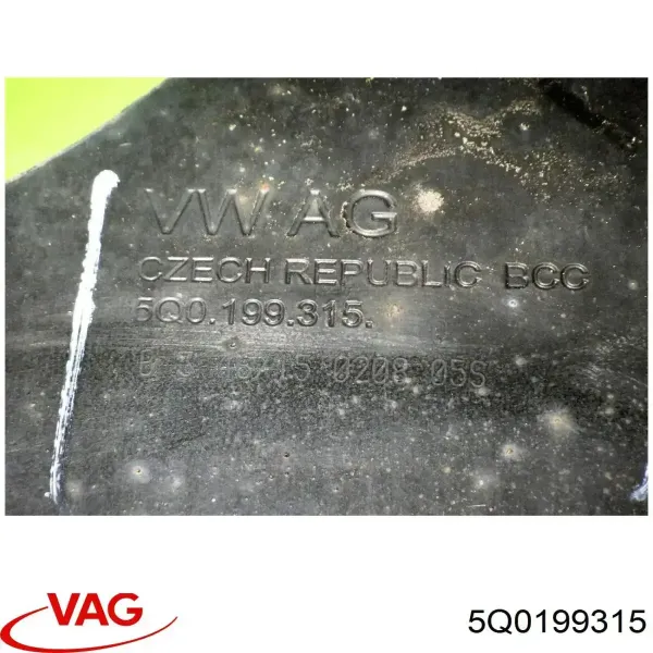 Puente delantero 5Q0199315 VAG