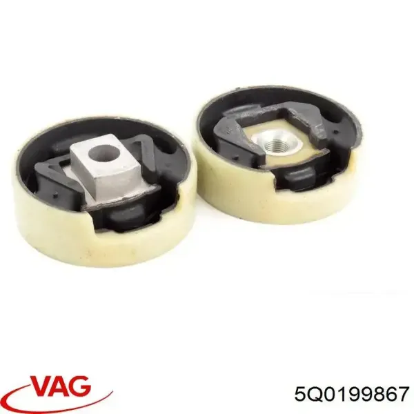 Soporte izquierdo del motor 5Q0199867 VAG