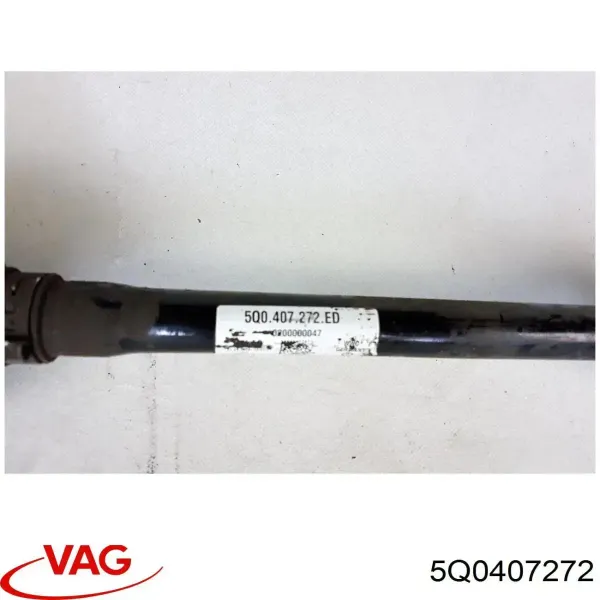 Semieje delantero derecho 5Q0407272 VAG