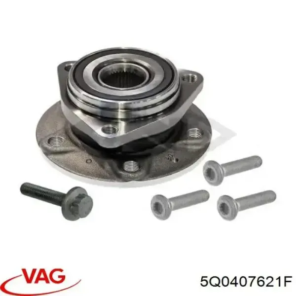 Cubo de rueda delantero Volkswagen Golf 8 CD1, DA1