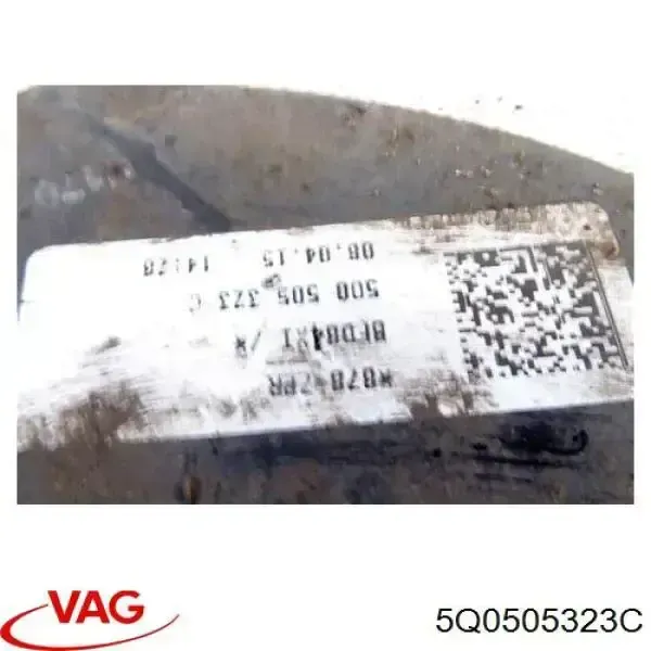 5Q0505323C VAG Brazo suspension inferior trasero izquierdo/derecho