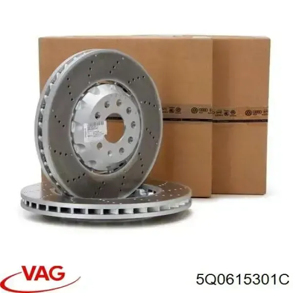 Freno de disco delantero Volkswagen Golf 8 CD1, DA1