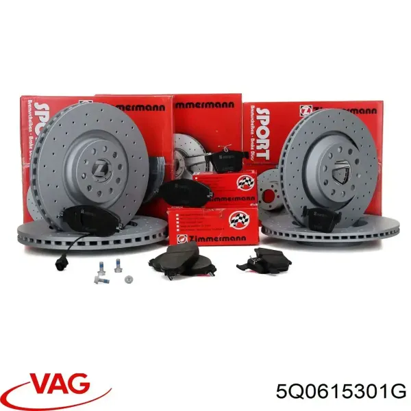 Freno de disco delantero Volkswagen Golf 8 CD1, DA1