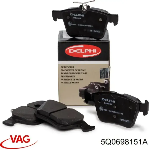 Pastillas de freno delanteras Volkswagen Passat 3G2, CB2
