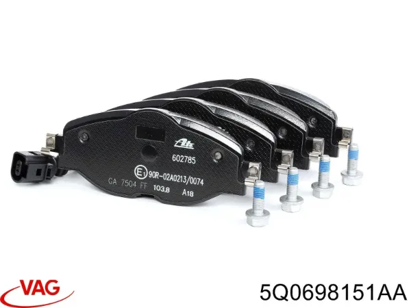 Pastillas de freno delanteras Volkswagen Passat 3G2, CB2