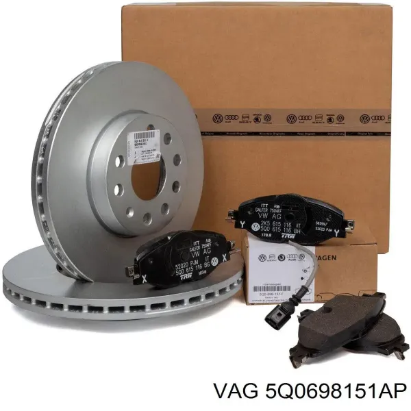 Pastillas de freno delanteras Volkswagen Passat 3G2, CB2
