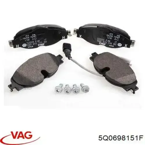 Pastillas de freno delanteras Volkswagen Passat 3G2, CB2