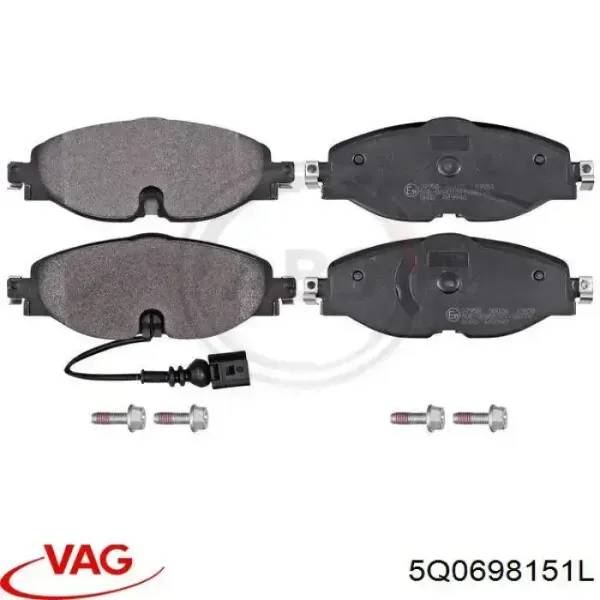 Pastillas de freno delanteras Volkswagen Passat 3G2, CB2