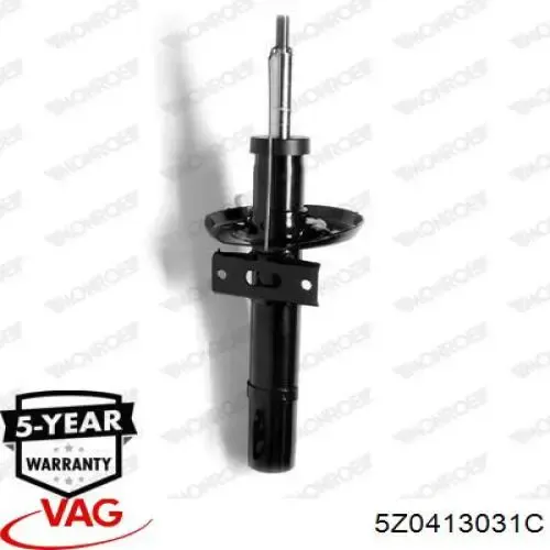 Amortiguador delantero Audi A3 8PA