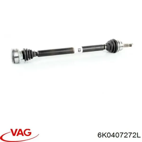 Árbol de transmisión delantero derecho 6K0407272L VAG