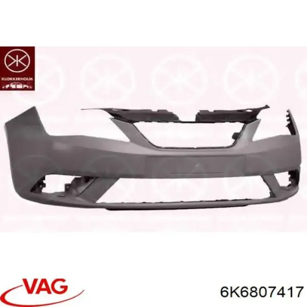 Parachoques trasero Seat Ibiza II