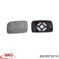 Cristal de espejo retrovisor exterior izquierdo Volkswagen Polo 6N1