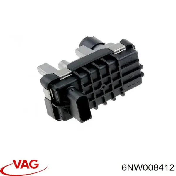 Actuador del turbo 6NW008412 VAG
