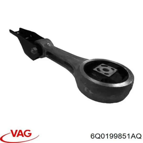 Soporte de motor trasero 6Q0199851AQ VAG