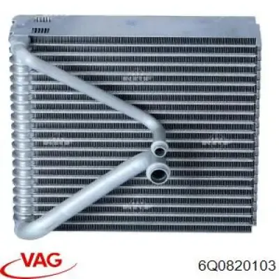 Evaporador, aire acondicionado VAG 6Q0820103