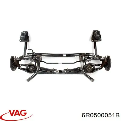 Subchasis trasero soporte motor VAG 6R0500051B