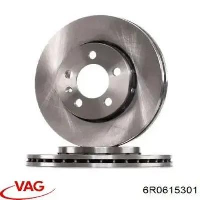 Freno de disco delantero VAG 6R0615301