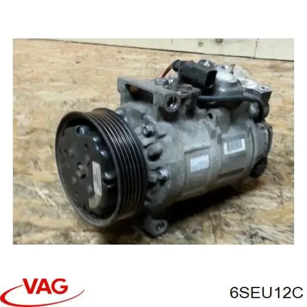 Compresor de aire acondicionado 6SEU12C VAG