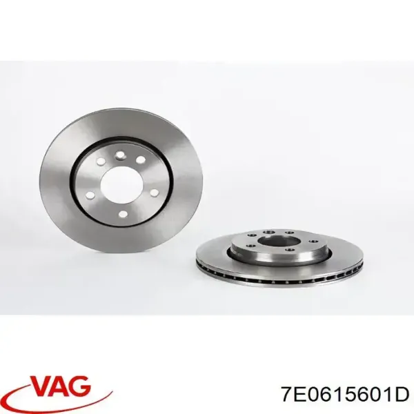 Disco de freno trasero Volkswagen Transporter 7HB, 7HJ, 7EB, 7EJ