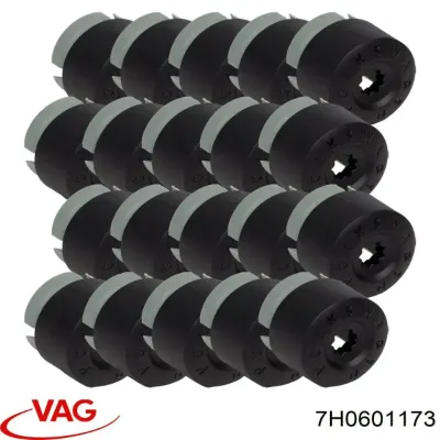 Tapa de perno de rueda VAG 7H0601173