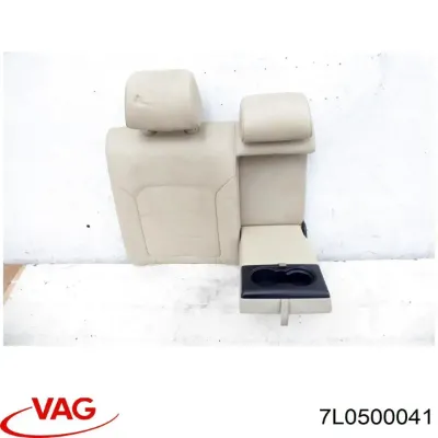 Subchasis trasero soporte motor VAG 7L0500041