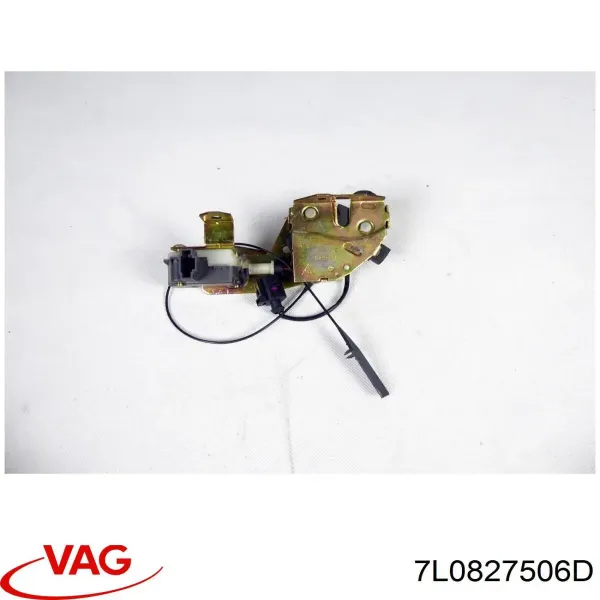 Cerradura de cristal de la puerta trasera 7L0827506D VAG