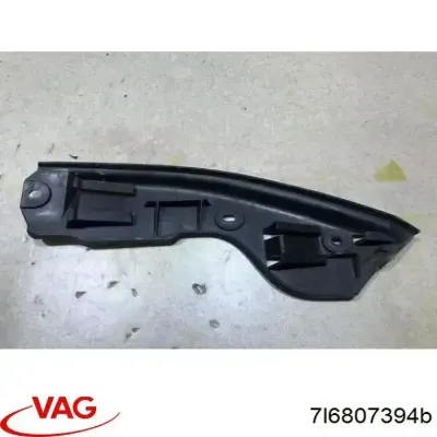 Soporte de parachoques trasero exterior derecho VAG 7L6807394B