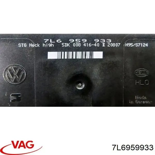 Módulo de cierre centralizado 7L6959933 VAG