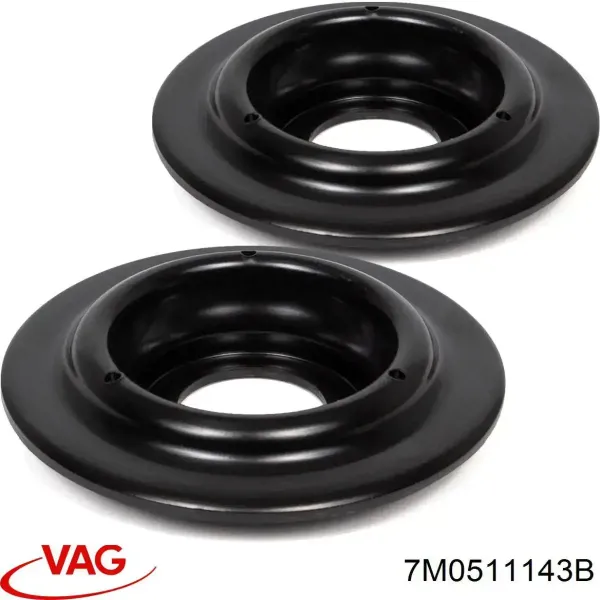 Aislador de resorte trasero inferior de goma A8W041MT Magnum Technology