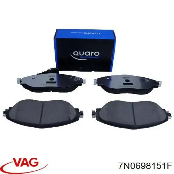 Pastillas de freno delanteras Volkswagen Passat 3G2, CB2