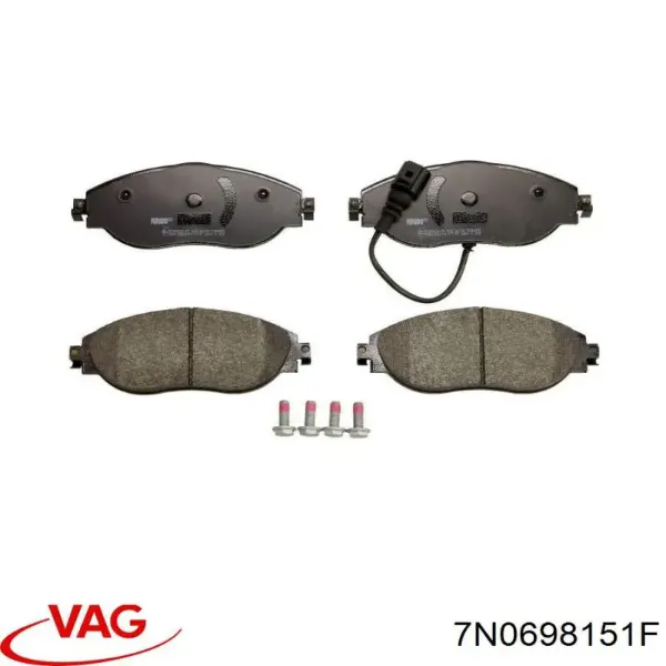 Pastillas de freno delanteras Volkswagen Passat 3G2, CB2